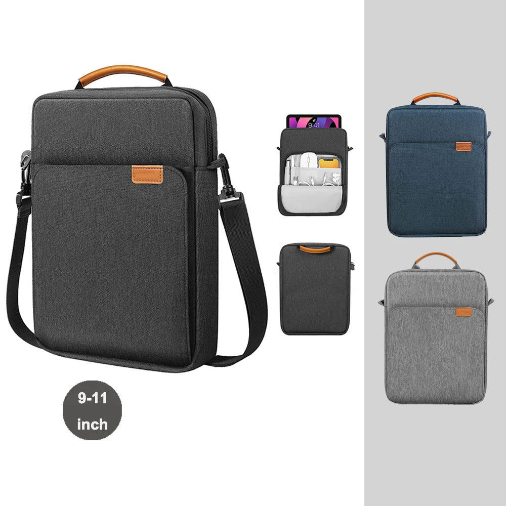 Tablet Sleeve Case for iPad, Xiaomi, Lenovo – Portable Handbag Pouch for 9.7–11 Inch Tablets (iPad 9th/8th, Air 4/5 & More)