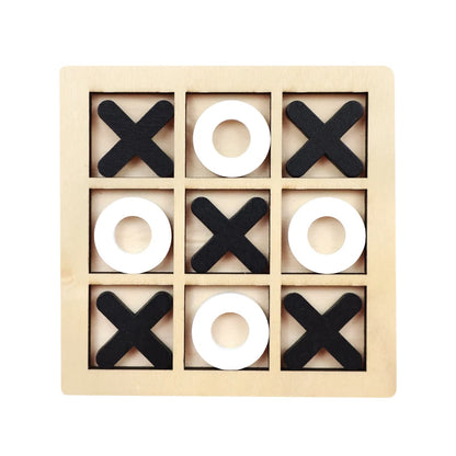 Montessori Wooden Mini Chess Game – Educational Puzzle Toy for Kids & Early Learning