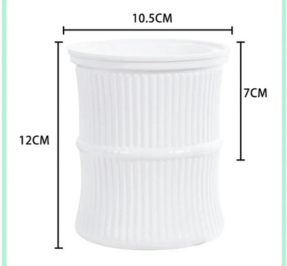 وعاء زهور هيدروبونيك كسول، وعاء زهور أوتوماتيكي ماص للماء، وعاء زراعة بلاستيكي شفاف مزدوج الطبقات ذاتي الري، مناسب للمكتب 