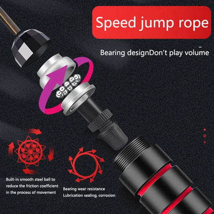 Yoga Fitness Skipping Rope Adjustable Length Antiwinding Bodybuilding Slimming Skipping Rope Professional Training Skipping Rope