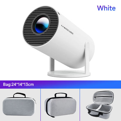 Magcubic HY300 Pro 4K Portable Projector – Android 11, Dual WiFi, 290ANSI Lumens, 180° Flexible, Bluetooth 5.0 Cinema Projector