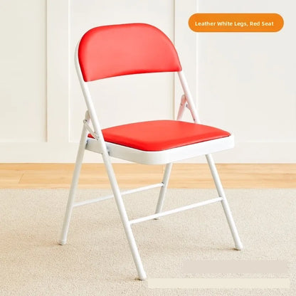 Portable Folding Chair – Simple Training Chair for Office, Dining, or Outdoor Use