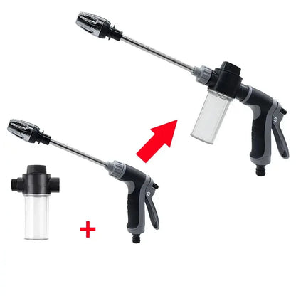 High Pressure Car Wash Water Gun Garden Water Pipe Nozzle, Multifunctional Watering Tool, Powerful Cleaning For Cars and Gardens