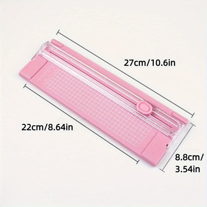 Mini A4 Paper Cutter – Craft Paper Trimmer for Photos, Cards & Scrapbooking