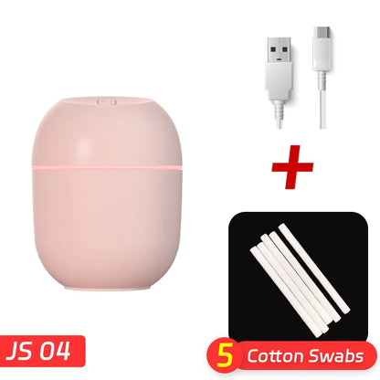 مرطب هواء محمول يعمل بمنفذ USB على شكل قطرة ماء – بخاخ رذاذ منزلي صغير الحجم للاستخدام المكتبي