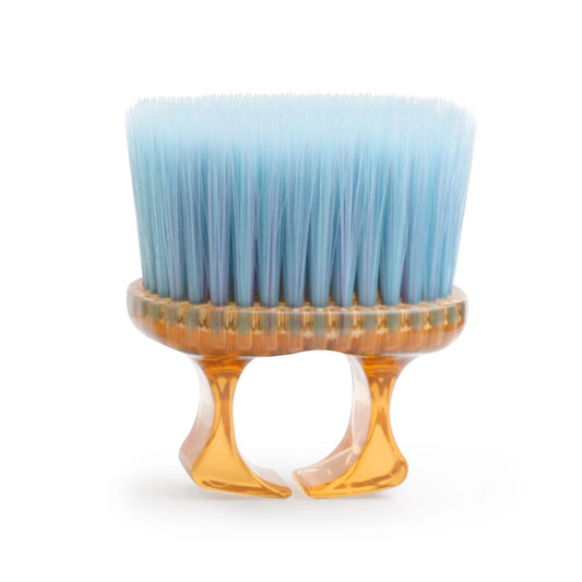 Horse Bristle Beard Brush – Portable Barbershop Shaving Brush for Facial Hair & Skin Cleaning