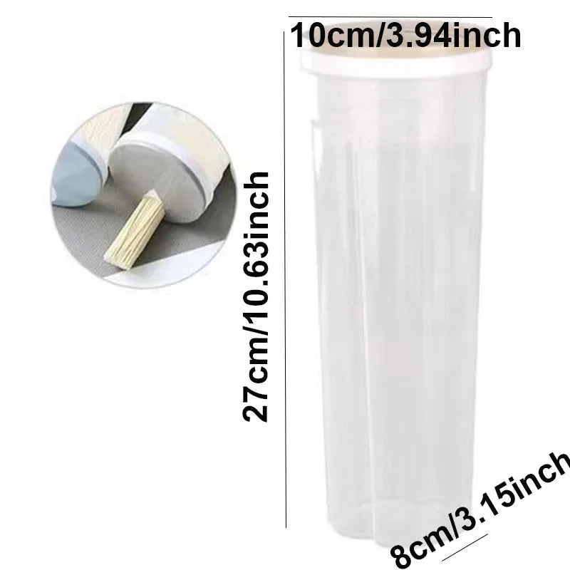 Noodles Sealed Storage Can – Food-Grade Plastic Container for Kitchen Organization & Portion Control