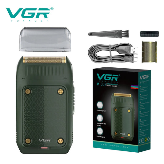 VGR 353 Electric Razor – Rechargeable Hair Trimmer & Beard Shaver for Men