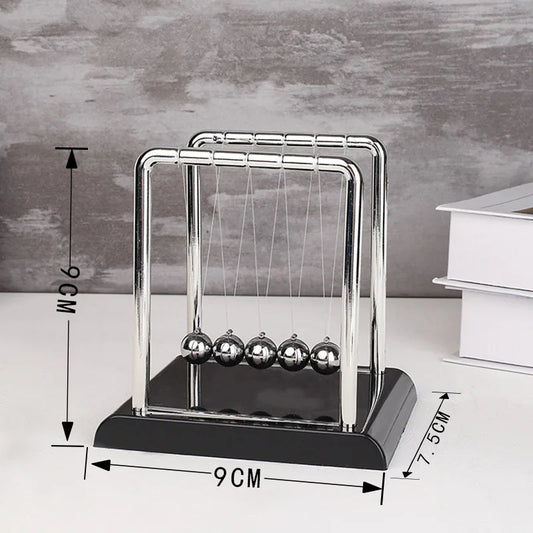 Christmas Newton’s Cradle – Plastic Pendulum Balls for Stress Relief, Office Decor & Creative Gifting