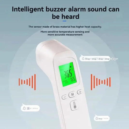 2-in-1 Infrared Forehead Thermometer & Pulse Oximeter Set – Accurate Non-Contact Measurement for Home & Travel Use