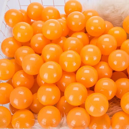 50pcs Colorful Love Star Ocean Balls – Eco-Friendly Plastic Balls for Baby Play Pits & Pools