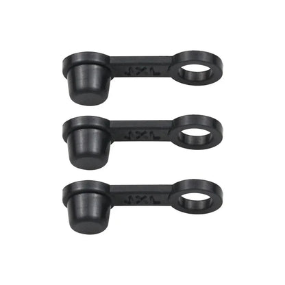 10 قطع من أغطية غبار الفرامل للدراجات النارية، غطاء حلمة نزيف الفرامل، غطاء لولبي، غطاء فرجار الفرامل، مطاط للدراجات النارية 