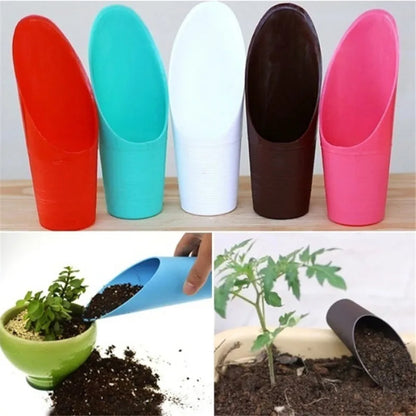 Plastic Succulent Shovel Cup – Mini Garden Tool for Soil, Bonsai & DIY Planting