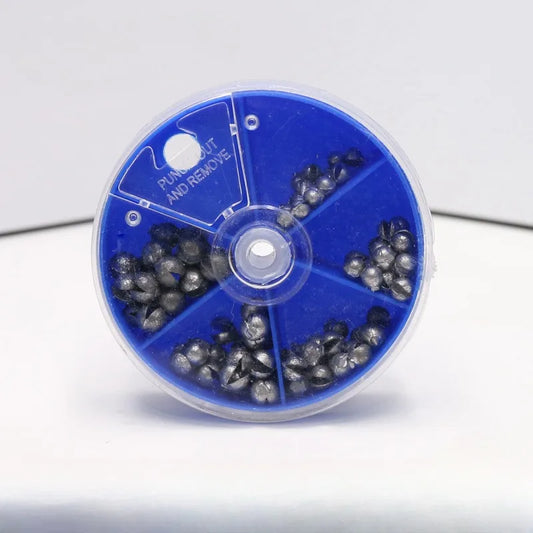 Lead Fishing Sinkers Set with Storage Box – 5 Weights for Deep Casting & Precision Drops (205Pcs)