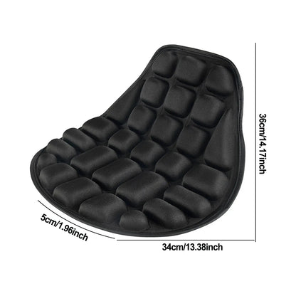 Universal Motorcycle Seat Cover – Breathable Soft Foam Pad for Motorbike & E-Bike Comfort