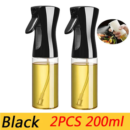 200ml–500ml Oil Spray Bottle – Olive Oil Dispenser for Cooking, BBQ & Baking with Anti-Drip Nozzle