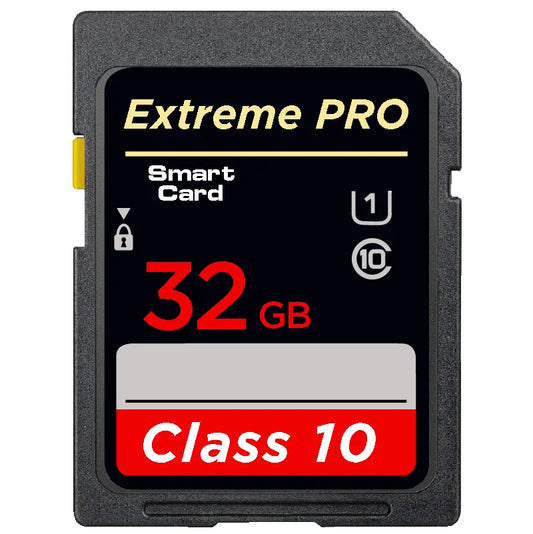High-Speed Class 10 SD Card – 8GB, 16GB, 32GB, 64GB, 128GB, 256GB Memory Card for Cameras & DSLR Devices