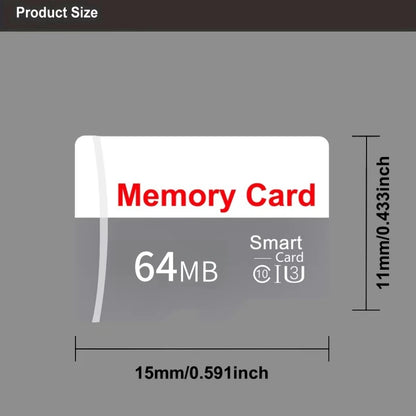 High-Speed TF Memory Card – Small Capacity 64M, 128M, 256M & 512M for CCTV & Camera Class 10