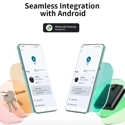 1/2/ 4pcs Bluetooth GPS Tracker Work With Android Google Find Hub APP Key Finder Pet Locator Smart Tag for Xiaomi Samsung Phones