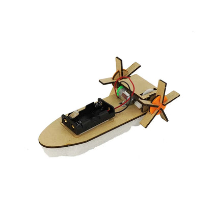 DIY Wooden STEM Science Experiment Kit – 3D Puzzle & Assembly Set for Kids