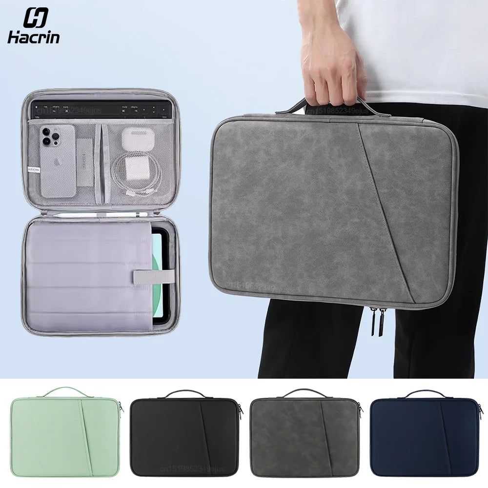 Tablet Sleeve Bag for Samsung Galaxy Tab S7 FE, S8, S9 Plus, A8, S6 Lite & Xiaomi Pad 5, 6 Pro, Redmi Pad SE – Portable Protective Pouch Case