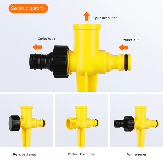 Adjustable Atomizing Buried Sprinkler Head Set – Garden Vegetable Sprinkler with Ground Plug for Efficient Irrigation