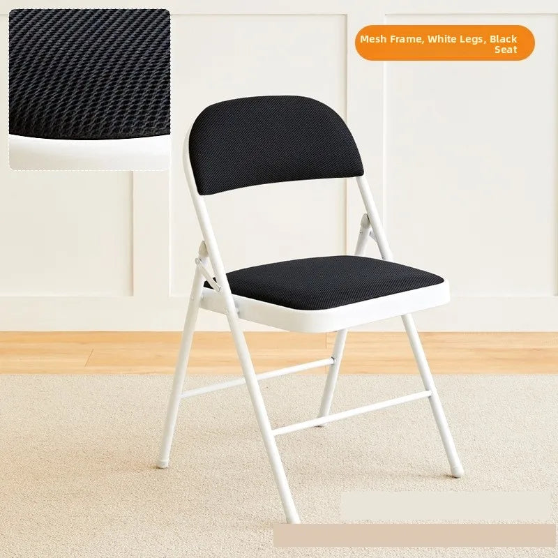 Portable Folding Chair – Simple Training Chair for Office, Dining, or Outdoor Use