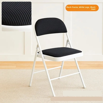 Portable Folding Chair – Simple Training Chair for Office, Dining, or Outdoor Use