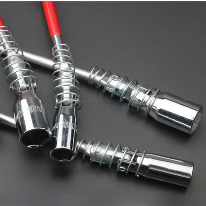 مفتاح فك شمعات الإشعال العالمي، مقاسات 14 مم/16 مم/21 مم، قابل للدوران 360 درجة، أداة إصلاح السيارات لصيانة السيارات 