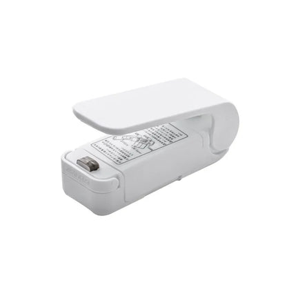 Mini Heat Bag Sealer – Portable Plastic Clip for Food Storage, Snack Packaging & Kitchen Organization