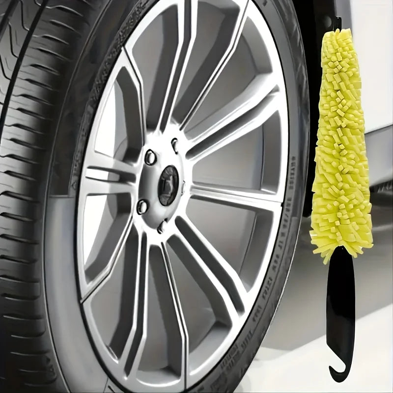 Car Gap Cleaning Wheel Brush – Nano Sponge Tire Beauty Tool for 4S Store and Auto Detailing