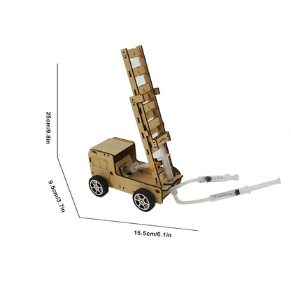 DIY Wooden STEM Science Experiment Kit – 3D Puzzle & Assembly Set for Kids