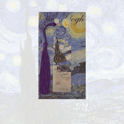 فاصل كتاب معدني مزخرف بالزهور - مشبك صفحات كتاب من النحاس المجوف للطلاب والقراء