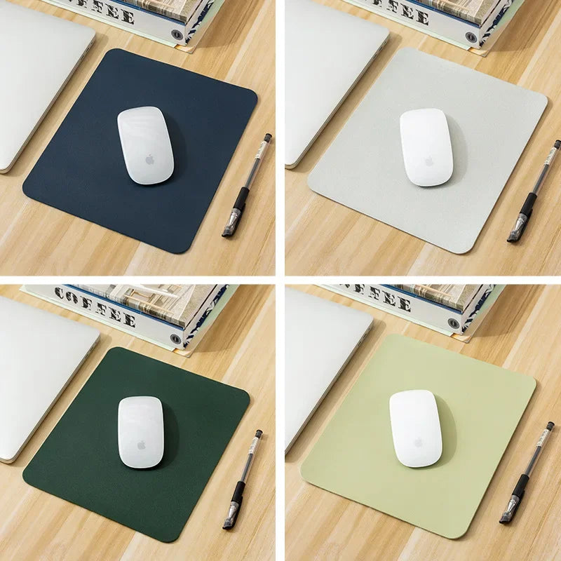 Small PU Mouse Pad – Non-Slip Waterproof Mouse Mat for PC, Laptop & Desktop Gaming