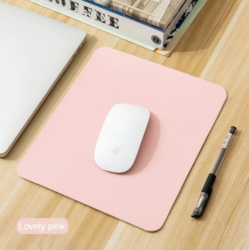 Small PU Mouse Pad – Non-Slip Waterproof Mouse Mat for PC, Laptop & Desktop Gaming