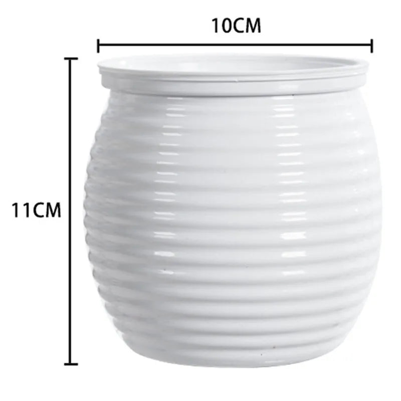 أصيص زهور صغير ذاتي الري، حوض سمك، أصيص نباتات بلاستيكي شفاف، مزهرية ذاتية الري لتزيين المنزل 