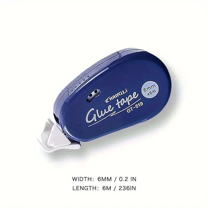 Double-Sided Adhesive Roller – Scrapbook Tape Runner for Crafts, Journaling & School Supplies