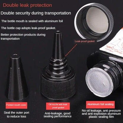 Bicycle Grease Bike MTB Front Fork Shock Absorber Oil Front And Rear Shock Absorber Silicone Oil Lubricating Oil Maintenance