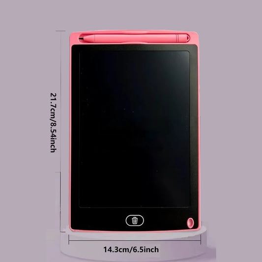 Multi-Size LCD Writing Tablet for Kids 6.5/8.5/10/12 Inch- Reusable Drawing Board, Eye Protection, Lock & Erase Educational Gift